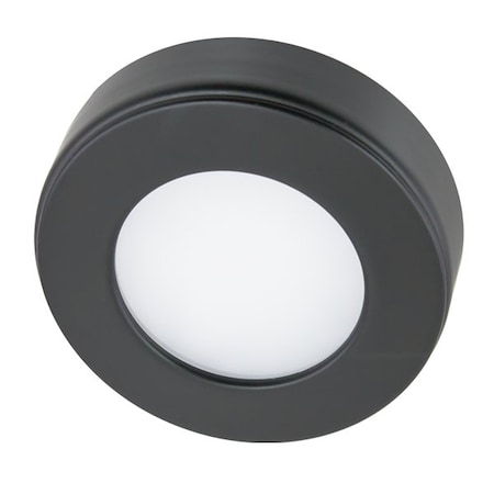 American Lighting OMNI SINGLE PUCK, 12VDC, 3.2W, 72" CABLE, MATTE BK, 2700K, 135LM/PUCK, >80 CRI, OMNI-1-BK OMNI-1-BK